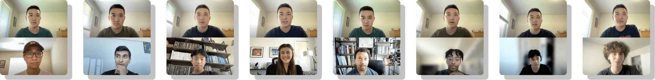 People interviewed over Zoom